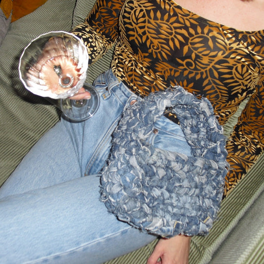 denim becky Bag