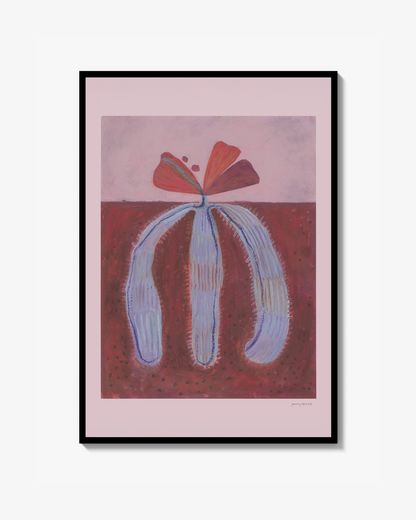 Rooted in Red - Art Poster