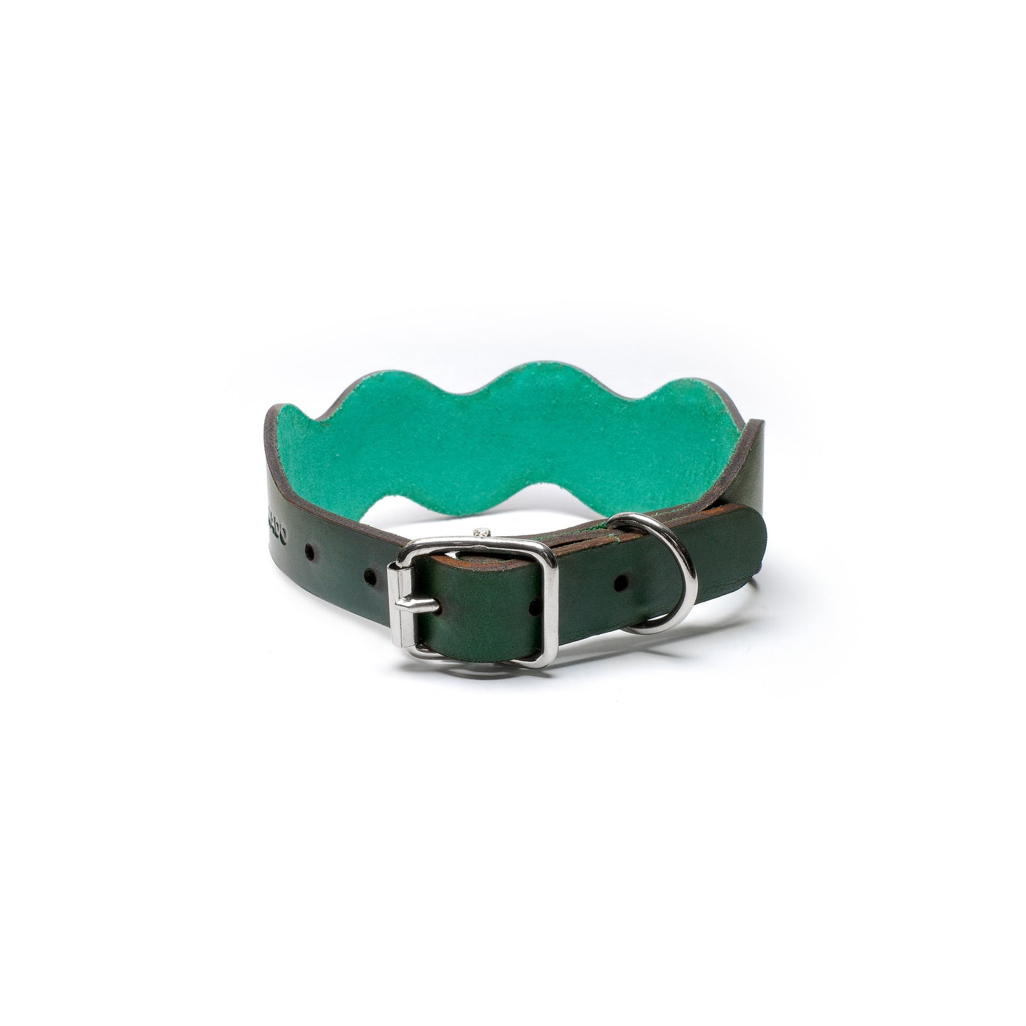 RIPPLE COLLAR - Hunter green