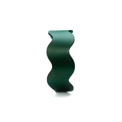 RIPPLE COLLAR - Hunter green