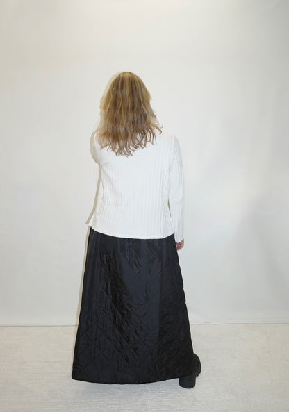 Black Edith Skirt