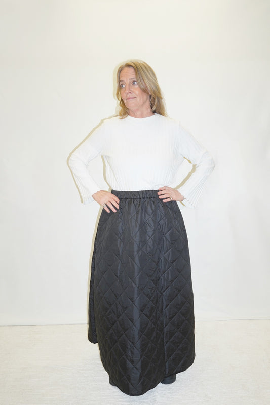 Black Edith Skirt