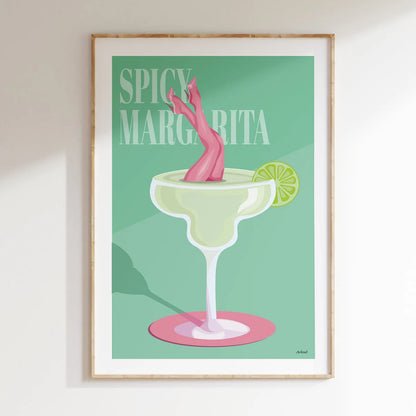 Spicy margarita Poster