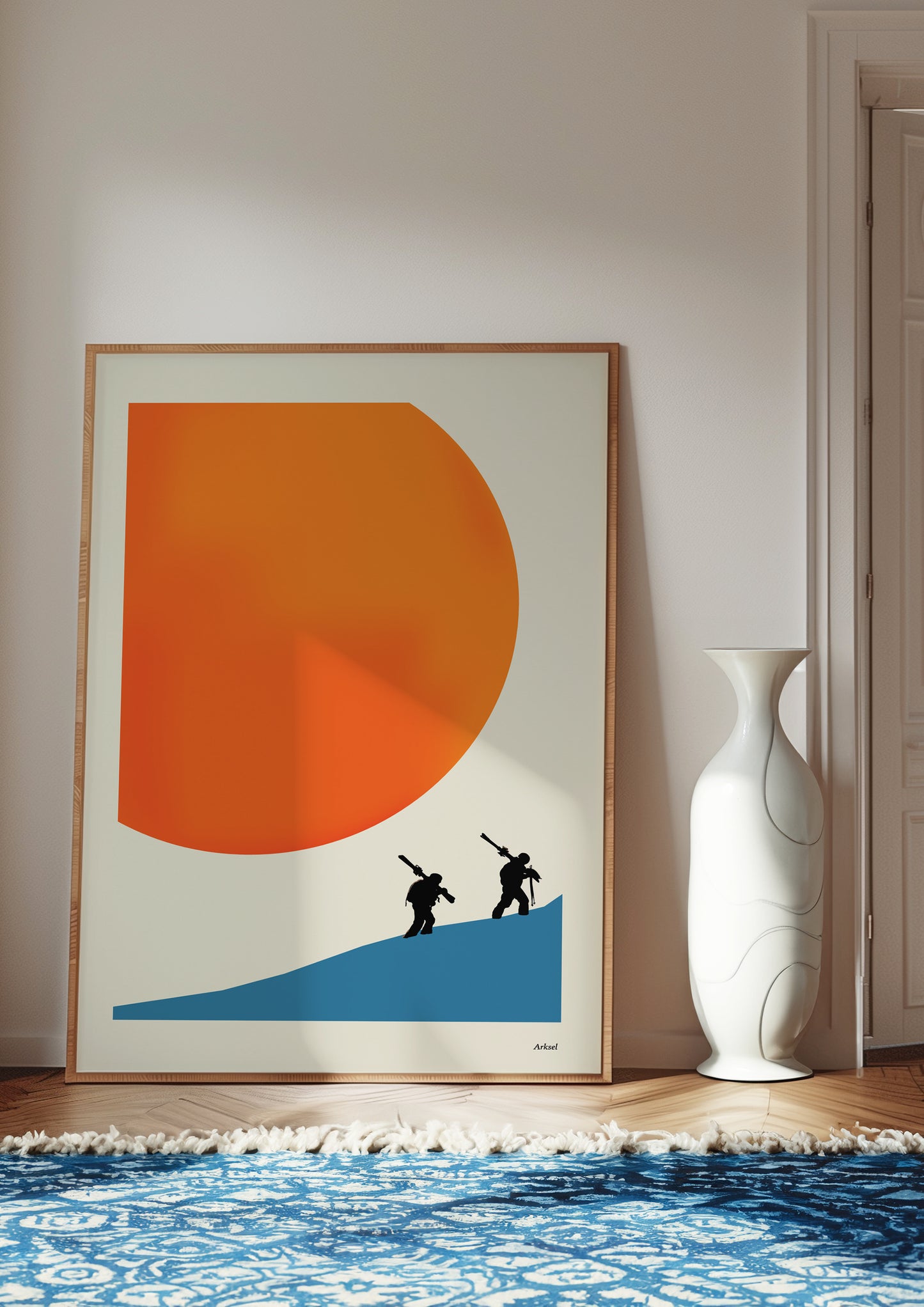 Sunset hike Poster