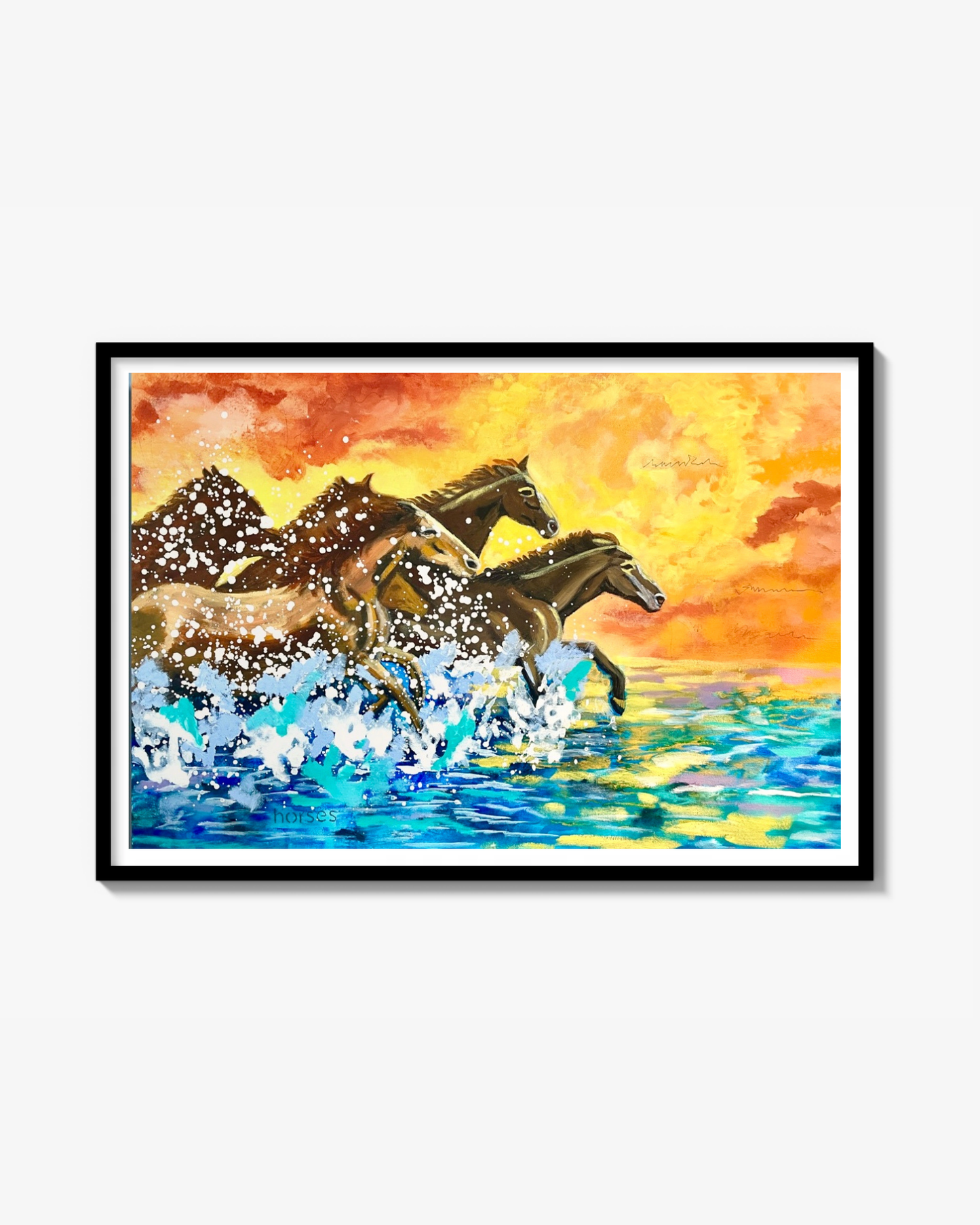Wild horses Poster